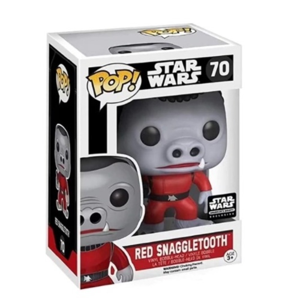 Funko Pop Star Wars Red Snaggletooth #70 Smugglers Bounty Exclusive Vinyl Figure
